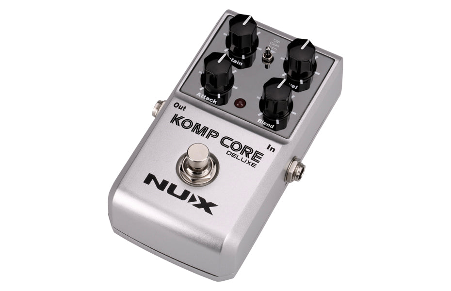 NUX Komp Core Deluxe Analog Compressor/Sustainer Guitar Effect Pedal True Bypass