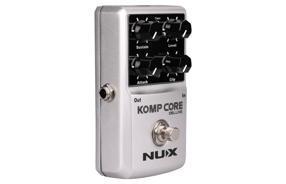 NUX Komp Core Deluxe Analog Compressor/Sustainer Guitar Effect Pedal True Bypass