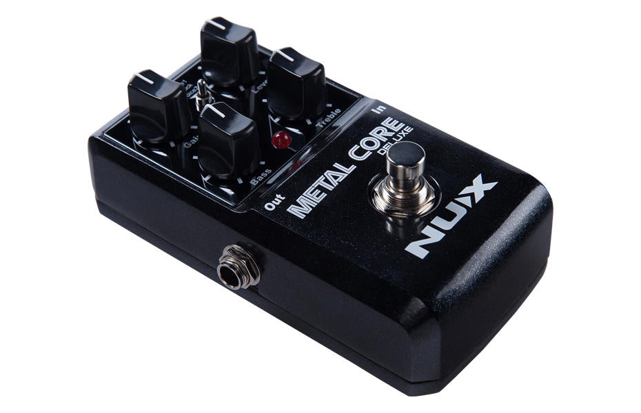 NUX Metal Core Deluxe Digital Distortion Guitar Effects Pedal with True Bypass