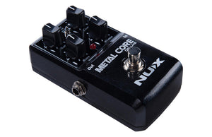 NUX Metal Core Deluxe Digital Distortion Guitar Effects Pedal with True Bypass