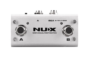 NUX NMP-2 Universal Dual Footswitch OPEN, CLOSE and LATCH modes