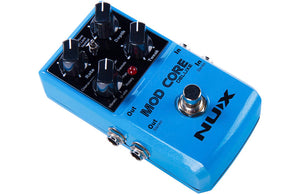 NUX Mod Core Deluxe Stereo Multi-Modulation Guitar Effects Pedal True Bypass