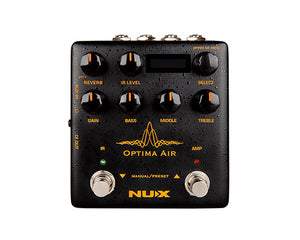 NUX NAI-5 Optima Air Acoustic Guitar Simulator & IR Loader Dual Switch Pedal