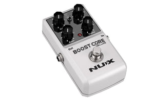 NUX Boost Core Deluxe Analog Booster Guitar Effects Pedal, True Bypass, 3 Modes