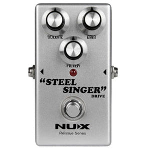 NUX Reissue Series "Steel Singer" Drive True Bypass Analog Guitar Effects Pedal
