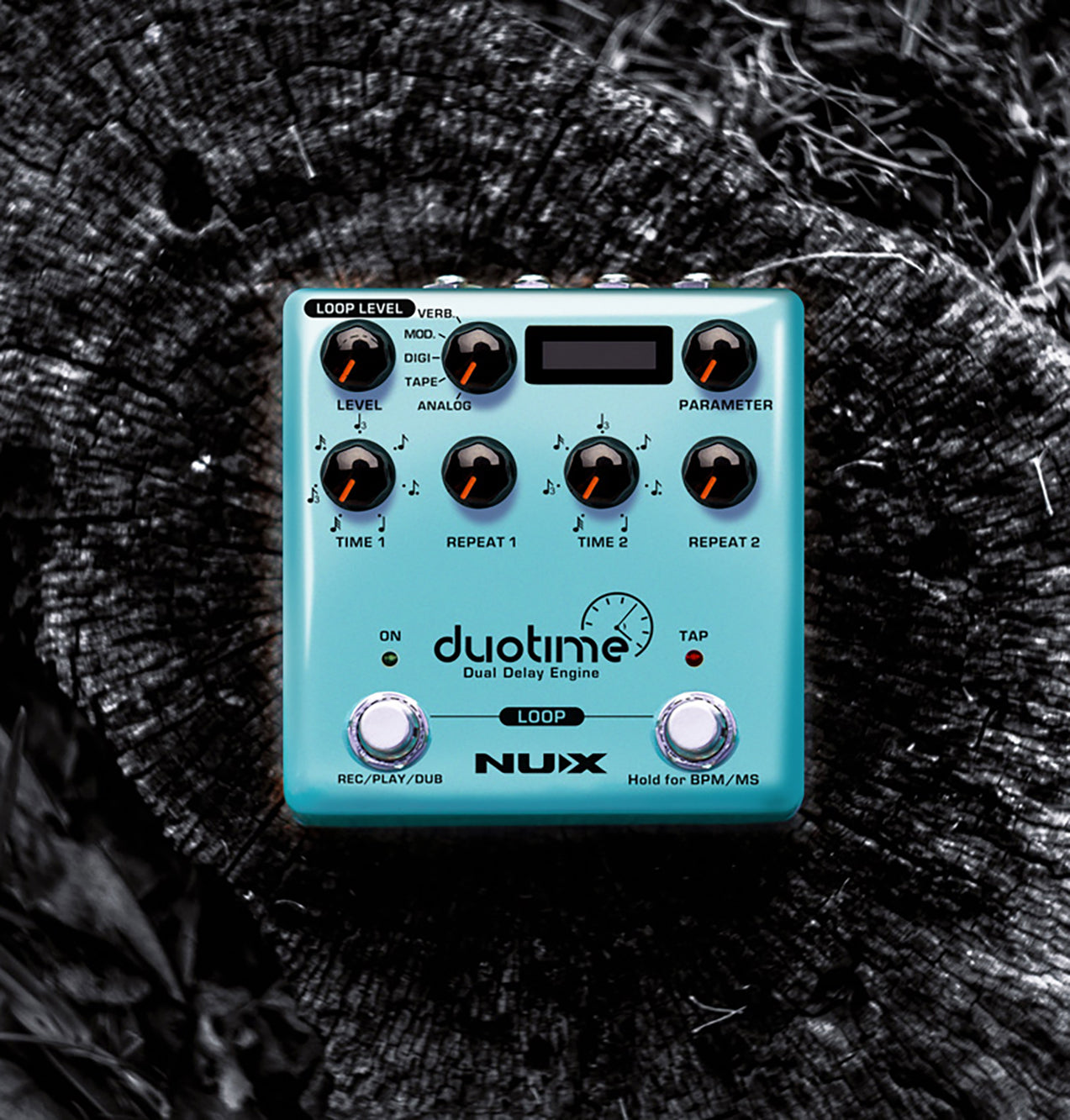 delay pedal bpm NUX NDD-6 Duotime Dual Delay Engine Stereo Delay Guitar Effects Pedal – Tegeler Music