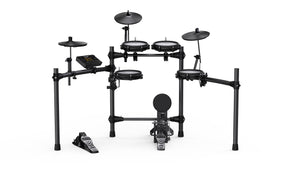 NU-X DM-210 Electronic Drum Kit System w/ All Mesh Snare & Tom Drum Pad Heads