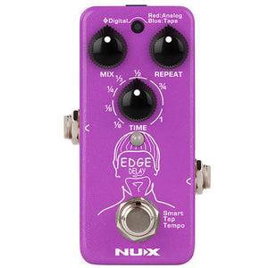 NUX NDD-3 Edge Delay Mini Delay Guitar Effect Pedal With 3 Different Delay Types