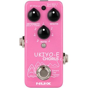 NUX NCH-4 UKIYO-E Mini Chorus Guitar Effects Pedal w/3 Different Chorus Models