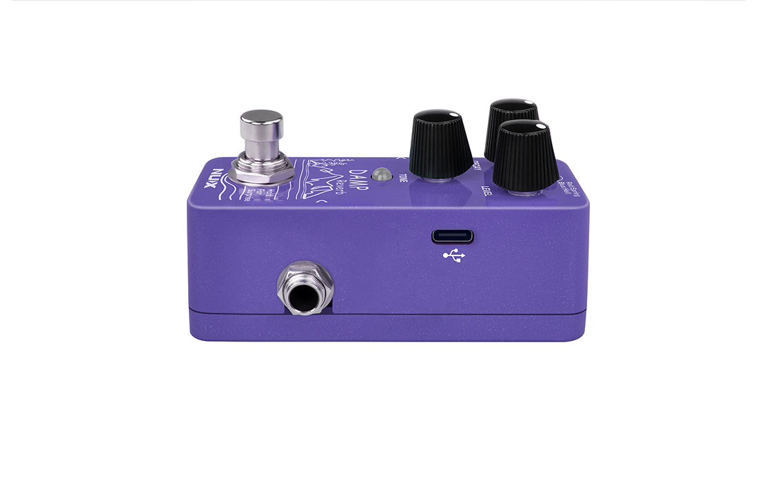 NUX NRV-3 Damp Reverb Mini Reverb Guitar Effect Pedal w/3 Different Re ...