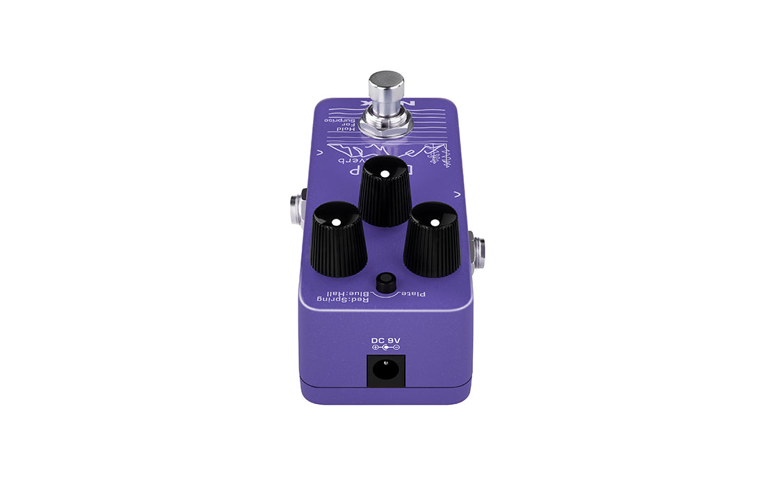NUX NRV-3 Damp Reverb Mini Reverb Guitar Effect Pedal w/3 Different Re ...