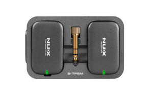 NUX B-7PSM Wireless in-Ear Monitoring System, 5.8 GHz, Charging Case Included