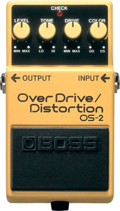 Boss OS-2 Overdrive Distortion Guitar Effects Pedal
