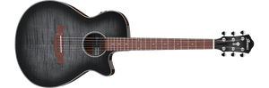 Ibanez AEG70-TCH Right Handed Acoustic/Electric Guitar-Transparent Charcoal Brst