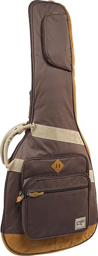 Ibanez IGB541-BR POWERPAD Designer Collection Gig Bag for Electric Guitars-Brown