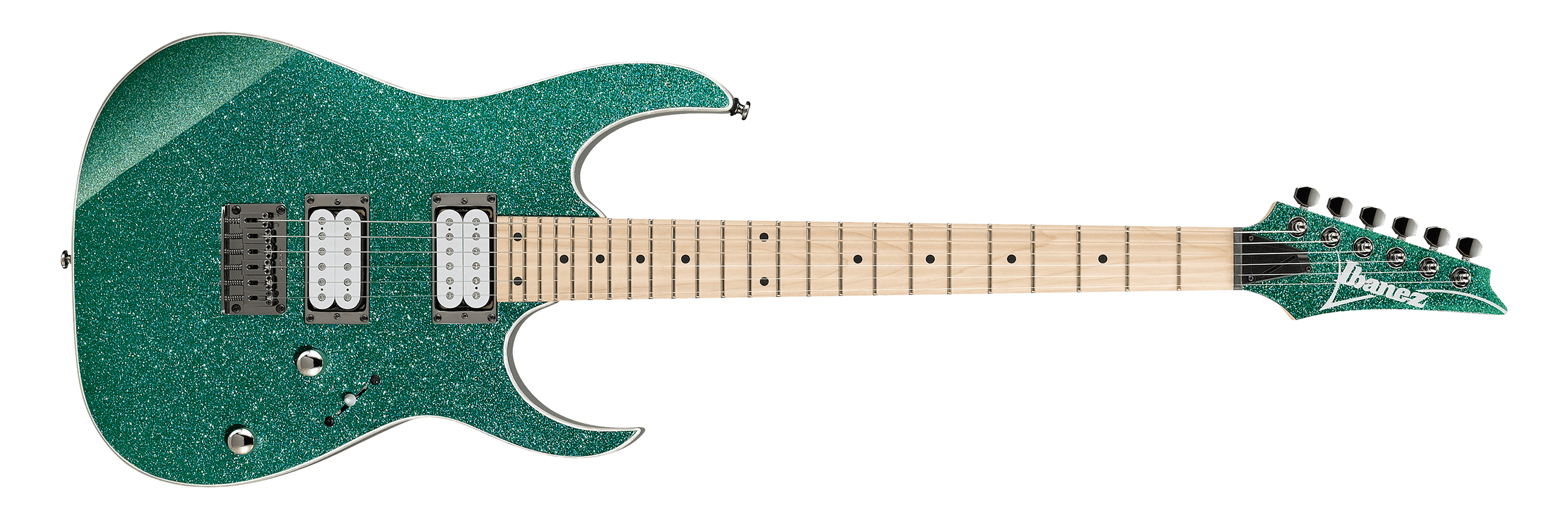 Ibanez RG421MSPTSP Right Handed 6 String Electric Guitar TSP - Turquoise Sparkle
