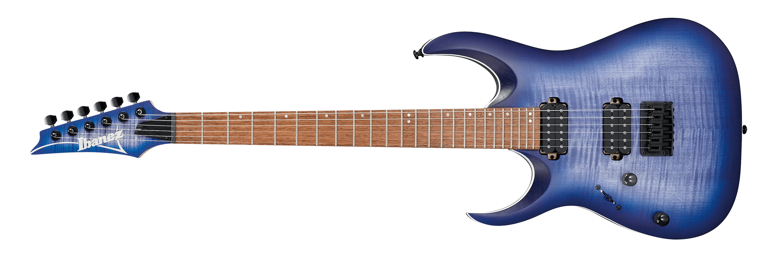 Ibanez RGA42FML-BLF LEFT-HANDED 6 string Electric Guitar-Blue Lagoon Burst Flat