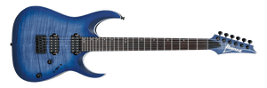 Ibanez RGA42FM-BLF Right Handed 6 String Electric Guitar Blue Lagoon Burst Flat