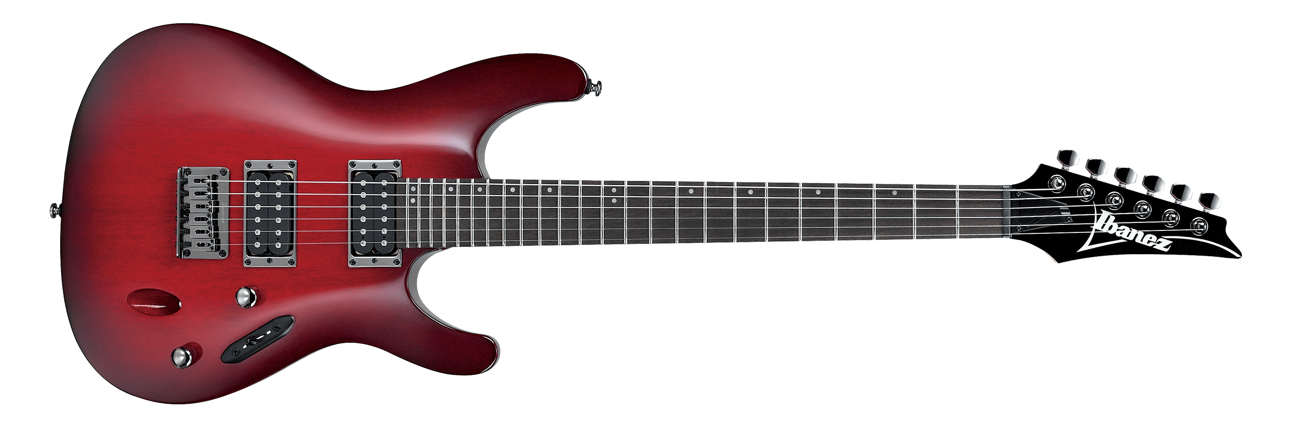 Ibanez S521-BBS 6 String Right Handed Electric Guitar BBS-Blackberry Sunburst