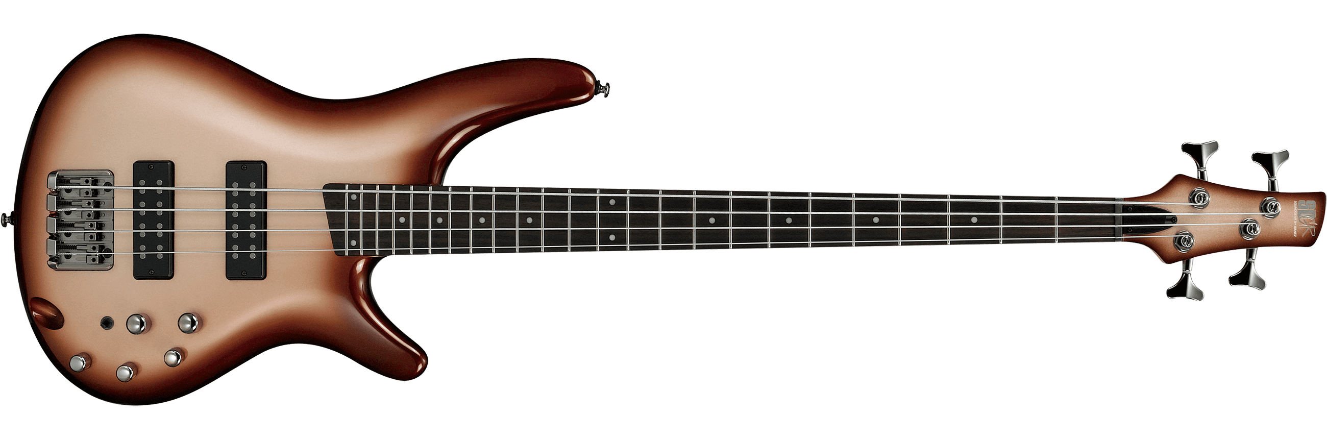 Ibanez SR300E-CCB Right-Hand 4-String Electric Bass Guitar Charred Champagne BST