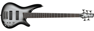 Ibanez SR305EMSS 5 String Electric Bass Guitar MSS:Metallic Silver Sunburst