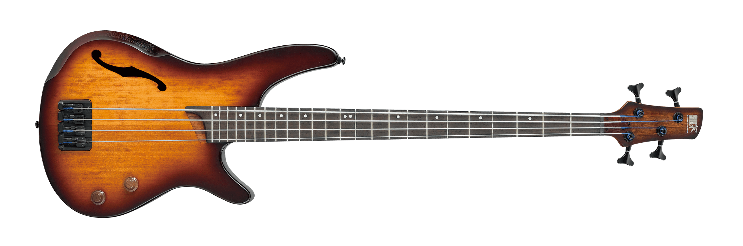 Ibanez SRH500-DEF Right-Handed 4-String Semi-Hollow Body Electric Bass Guitar