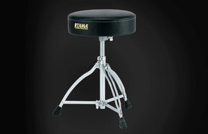 Tama HT130 Standard Drum Throne with Double Braced Legs and Round Padded Seat