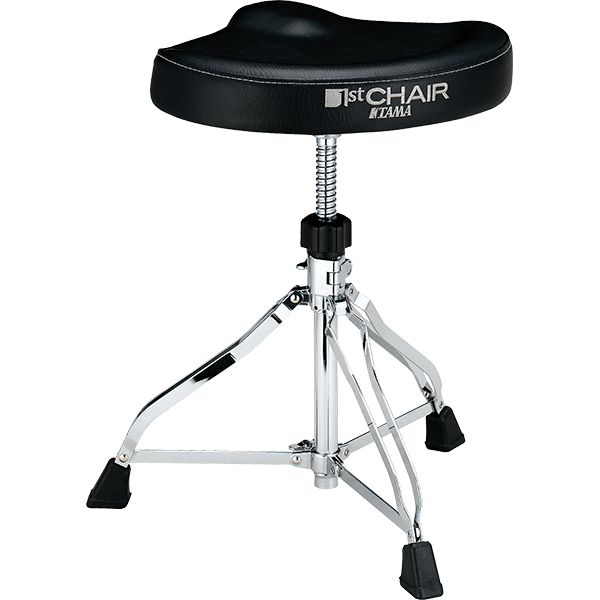 TAMA HT250 1st Chair Saddle-Type Seat Drum Throne with Screw Style Height Adjust