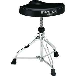 TAMA HT250 1st Chair Saddle-Type Seat Drum Throne with Screw Style Height Adjust
