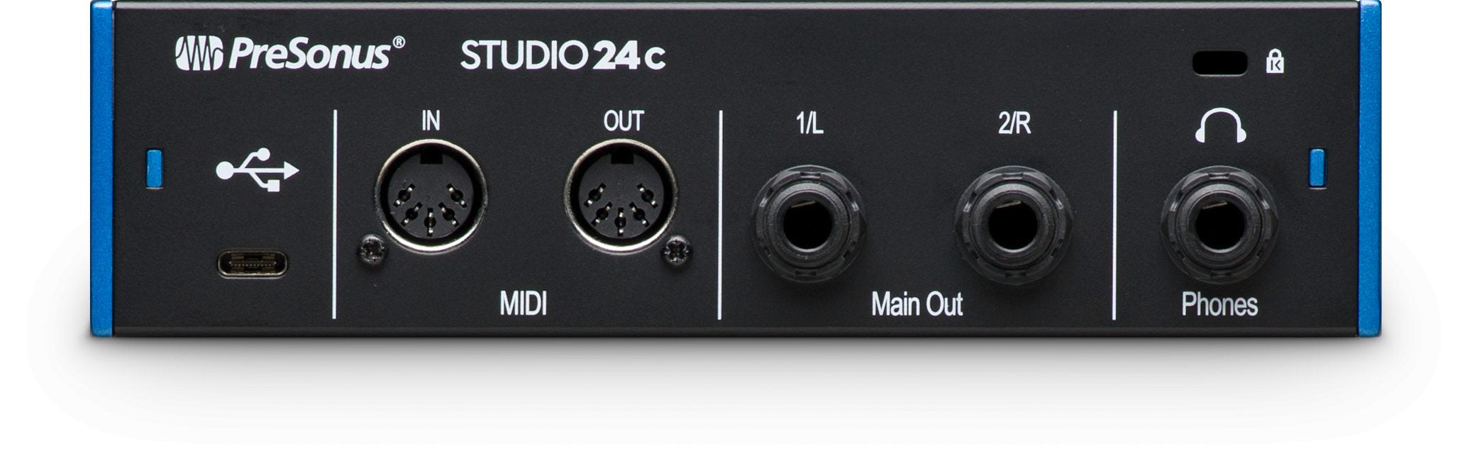 Presonus Studio 24c USB-C Audio Interface for podcasting and recording