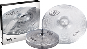 Set Piatti Batteria Sabian Quiet Tone - Hi-Hat 13" E Crash Ride 18" - Foto 3