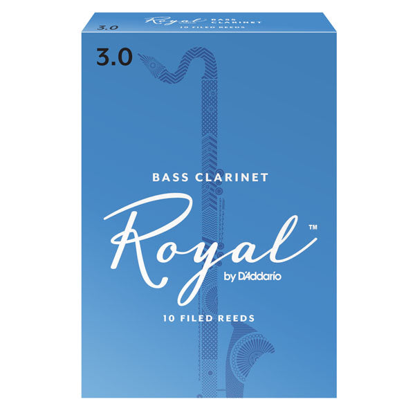 Rico Royal Bass Clarinet Reeds – 10 Pack
