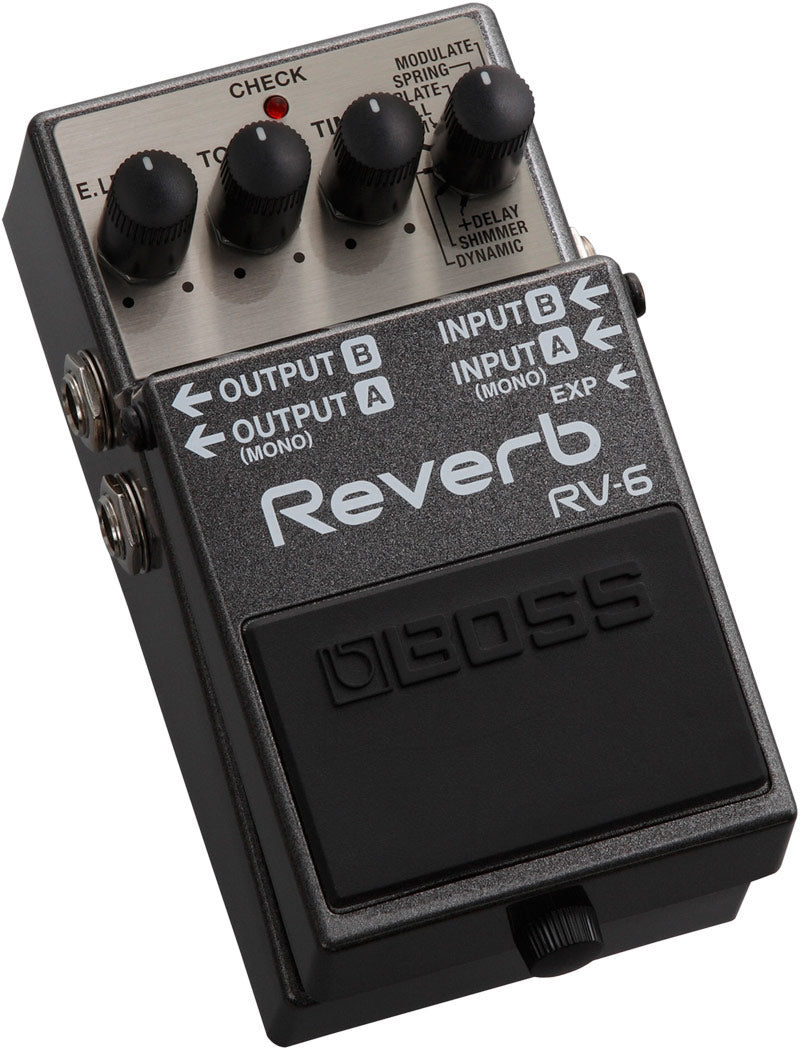 Boss RV-6 Reverb Guitar Effects Pedal