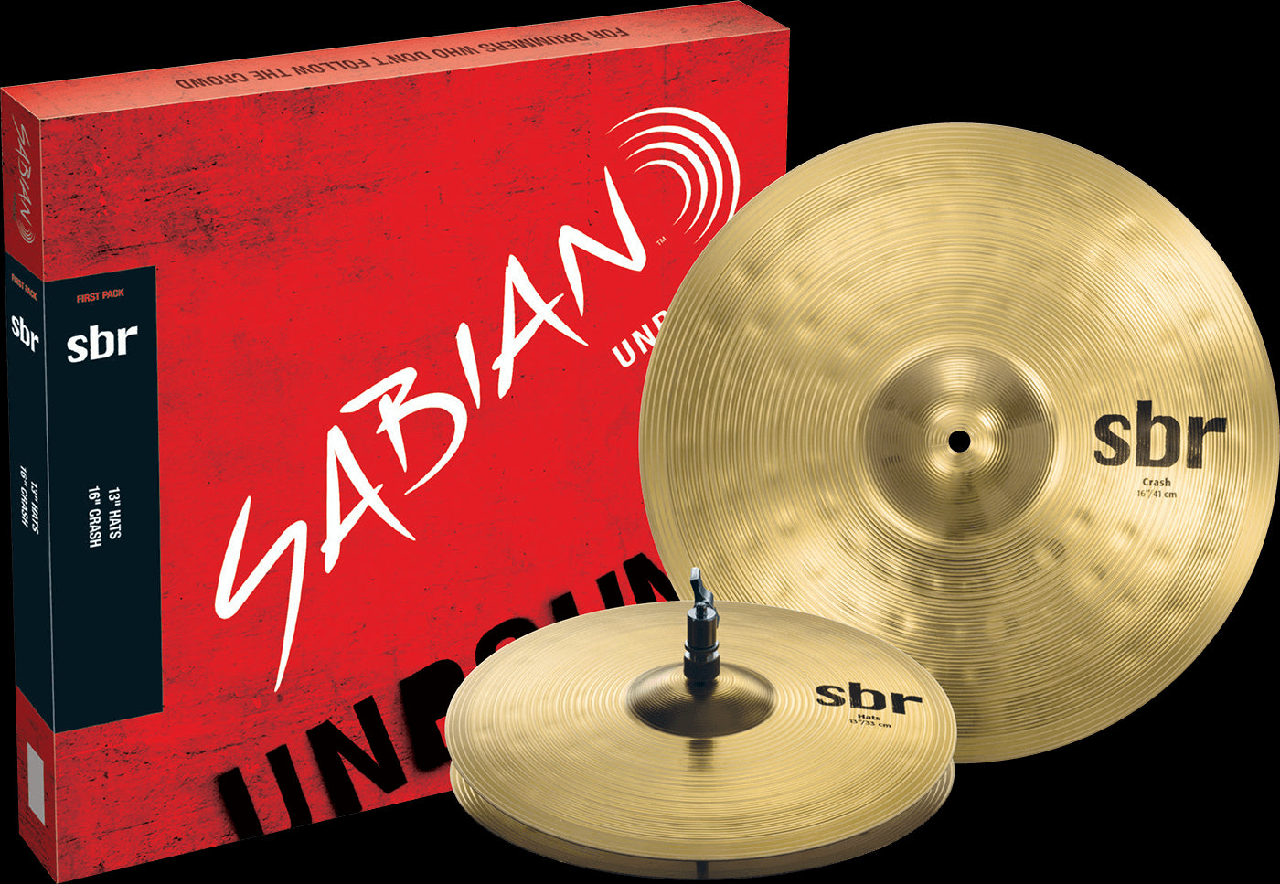 Sabian SBR First Pack Cymbal Pack SBR5001