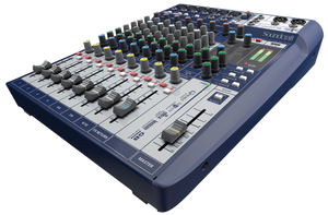 Soundcraft Signature 10 10 input Mixer w/USB Interface for Stage/Studio/Podcast