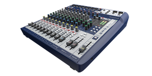 Soundcraft Signature 12 12 Input Mixer w/ USB Interface Stage/Studio/Podcasting