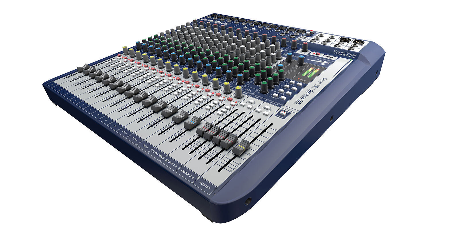 Soundcraft Signature 16 16 Input Mixer w/USB and Effects Stage/Studio/Podcasting
