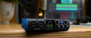 Presonus Studio 24c USB-C Audio Interface for podcasting and recording